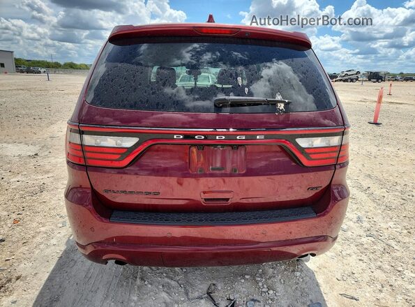 1C4RDHDG1HC657031 2017 DODGE DURANGO Burgundy Vista trasera