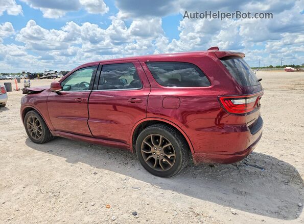 1C4RDHDG1HC657031 2017 DODGE DURANGO Burgundy Trasero izquierdo