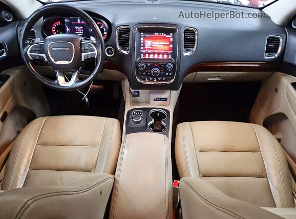 1C4RDHDG3GC403013 2016 DODGE DURANGO Red წინა პანელის ხედი