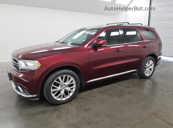 1C4RDHDG3GC403013 2016 DODGE DURANGO Red 