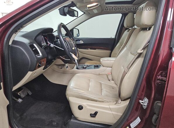 1C4RDHDG3GC403013 2016 DODGE DURANGO Red 