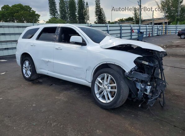1C4RDHDG3MC660944 2021 DODGE DURANGO White Առջևի աջ