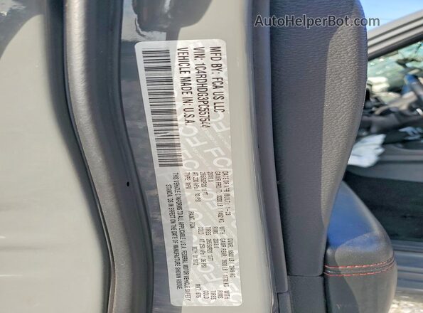 1C4RDHDG3PC557544 2023 DODGE DURANGO Gray Vista interior de 360 grados