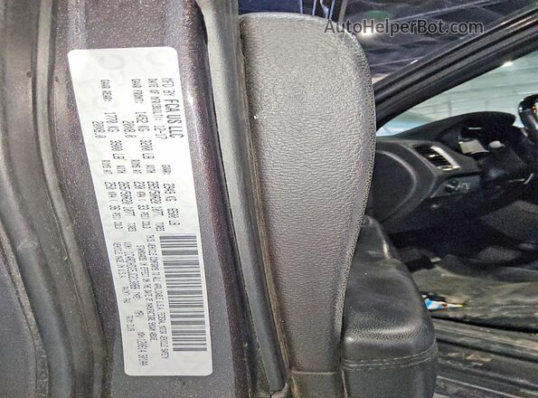 1C4RDHDG5JC213088 2018 DODGE DURANGO Charcoal Vista de la etiqueta del VIN