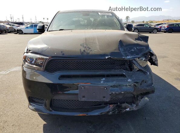 1C4RDHDG6LC296548 2020 DODGE DURANGO Black Вид спереду
