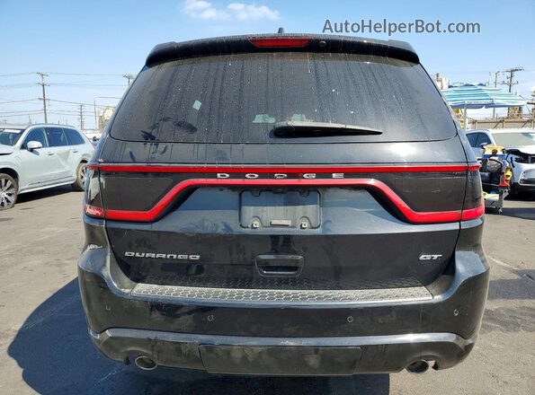 1C4RDHDG6LC296548 2020 DODGE DURANGO Black Вид ззаду