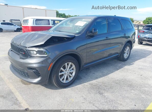 1C4RDHDG8SC535631 2025 DODGE DURANGO Gray Przód lewy