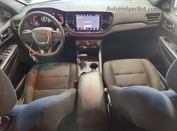 1C4RDHDG9SC534939 2025 DODGE DURANGO Черный Вид панели приборов