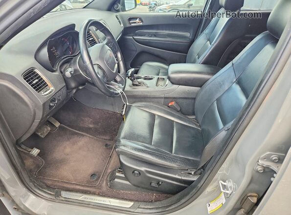 1C4RDHDGXKC598813 2019 DODGE DURANGO Gray Vista interior delantera