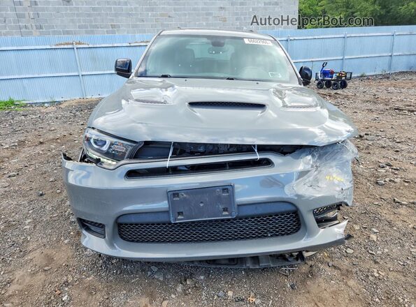 1C4RDHDGXKC598813 2019 DODGE DURANGO Gray Vista frontal