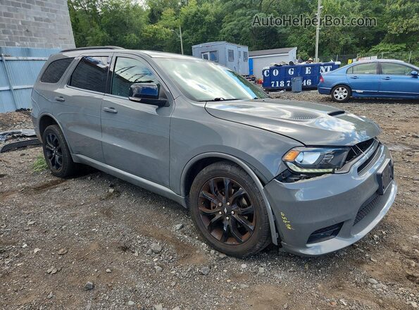 1C4RDHDGXKC598813 2019 DODGE DURANGO Gray Delantero derecho