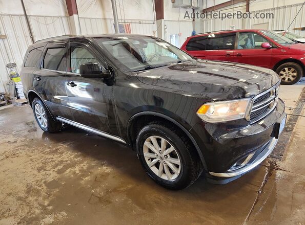 1C4RDJAG2KC722083 2019 DODGE DURANGO Black Przód prawy