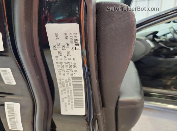 1C4RDJAG2KC722083 2019 DODGE DURANGO Black Widok naklejki z numerem VIN