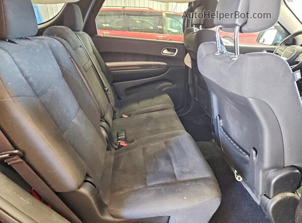 1C4RDJAG2KC722083 2019 DODGE DURANGO Black Widok wnętrza z tyłu