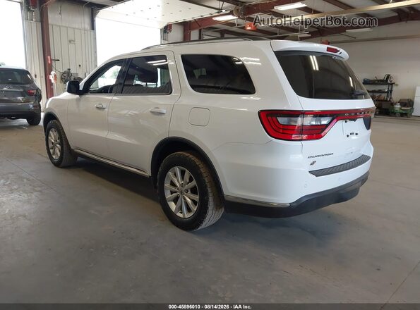 1C4RDJAG2KC769968 2019 DODGE DURANGO White Задня ліва чверть