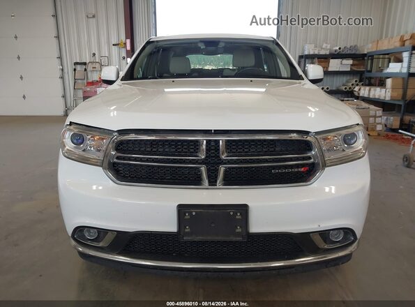 1C4RDJAG2KC769968 2019 DODGE DURANGO White Вид щитка приладів