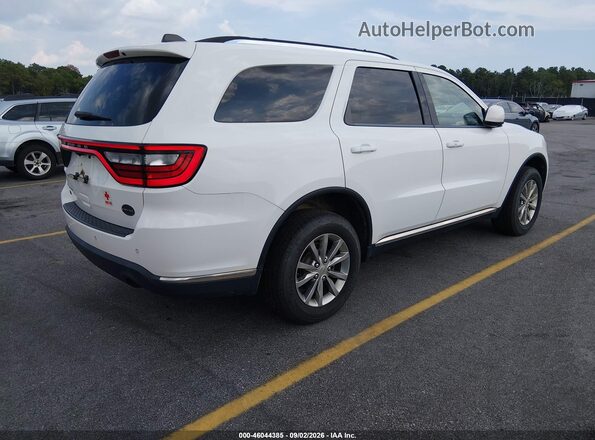 1C4RDJAG3JC210265 2018 DODGE DURANGO White უკანა მარჯვენა