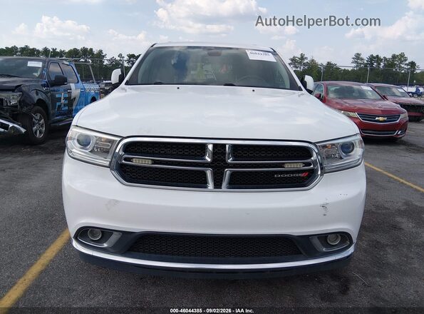 1C4RDJAG3JC210265 2018 DODGE DURANGO White წინა ხედი