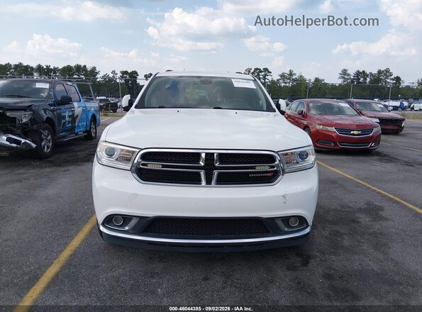 1C4RDJAG3JC210265 2018 DODGE DURANGO White ხელსაწყოთა პანელის ხედი