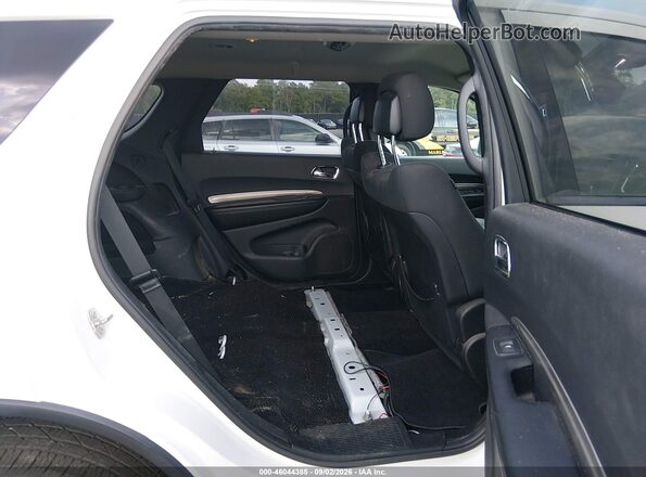 1C4RDJAG3JC210265 2018 DODGE DURANGO White VIN კოდის სტიკერის ხედი