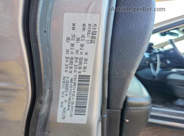 1C4RDJAG4HC897315 2017 DODGE DURANGO Silver Սալոնի 360 աստիճան տեսք