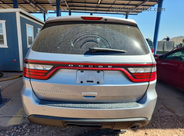 1C4RDJAG4HC897315 2017 DODGE DURANGO Silver Հետևի տեսք