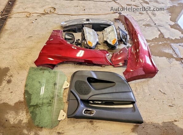 1C4RDJAG5HC783386 2024 DODGE DURANGO Red Widok naklejki z numerem VIN