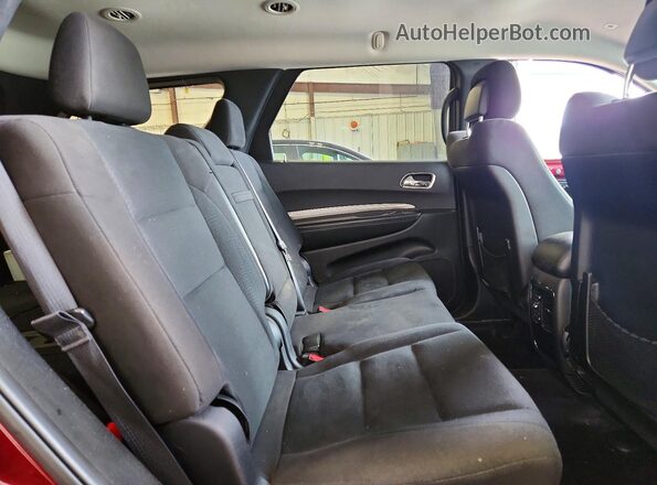 1C4RDJAG5HC783386 2024 DODGE DURANGO Red Widok wnętrza z tyłu