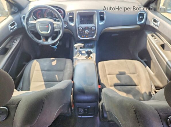 1C4RDJAG6JC490313 2018 DODGE DURANGO White Առջևի վահանակի տեսք