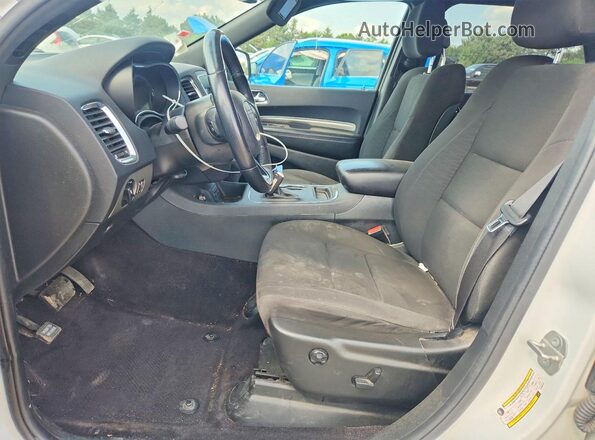 1C4RDJAG6JC490313 2018 DODGE DURANGO White Սալոնի դիմացի տեսք