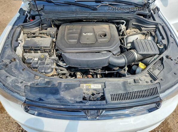 1C4RDJAG6JC490313 2018 DODGE DURANGO White Շարժիչի բաժամունքի տեսք