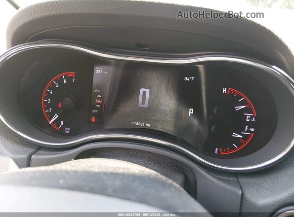 1C4RDJAG9HC928641 2017 DODGE DURANGO Black Vista de los asientos traseros