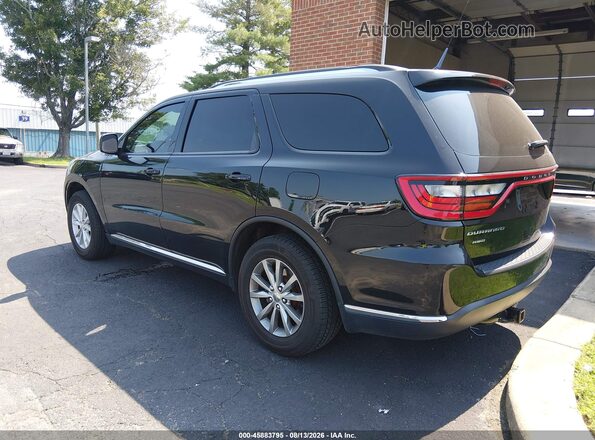 1C4RDJAG9HC928641 2017 DODGE DURANGO Black Trasero izquierdo