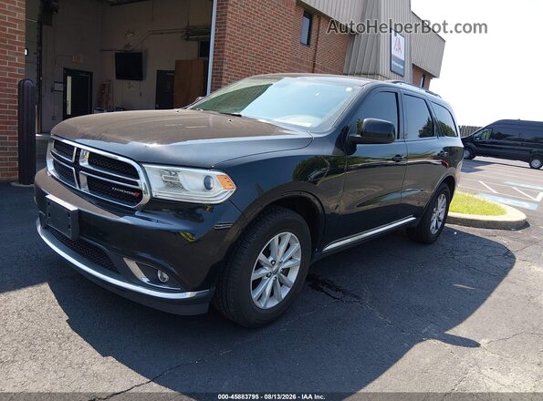 1C4RDJAG9HC928641 2017 DODGE DURANGO Black Vista tres cuartos delantera izquierda