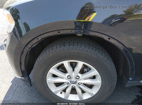 1C4RDJAG9HC928641 2017 DODGE DURANGO Black Vista frontal