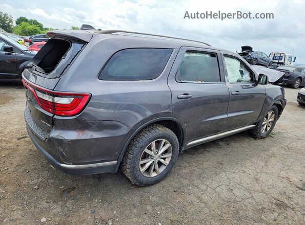 1C4RDJDG0GC400559 2016 DODGE DURANGO Gray Rear right
