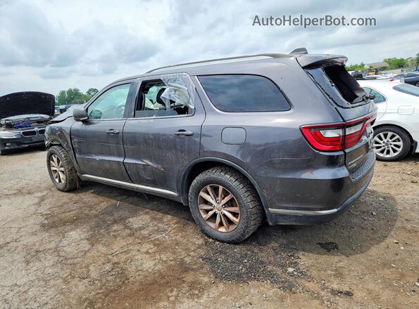 1C4RDJDG0GC400559 2016 DODGE DURANGO Gray Rear left