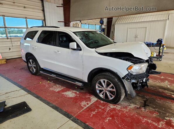 1C4RDJDG0GC452080 2016 DODGE DURANGO White Przód prawy