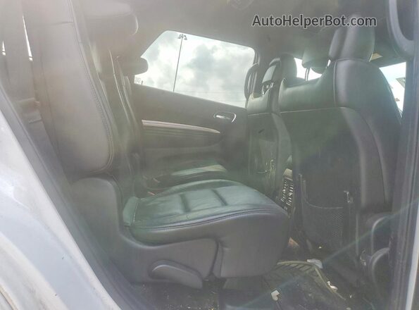 1C4RDJDG0GC485841 2016 DODGE DURANGO Белый Вид задней части салона