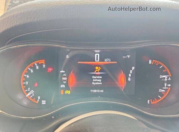 1C4RDJDG0JC283220 2018 DODGE DURANGO Серый Вид щитка приборов
