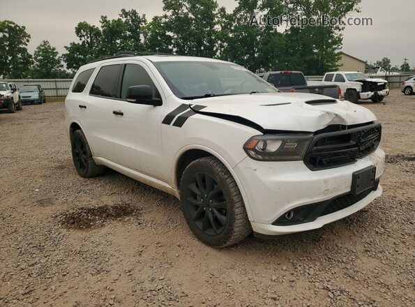 1C4RDJDG0JC409110 2018 DODGE DURANGO White Delantero derecho