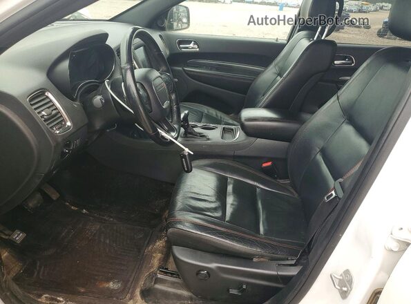 1C4RDJDG0JC409110 2018 DODGE DURANGO White Vista interior delantera