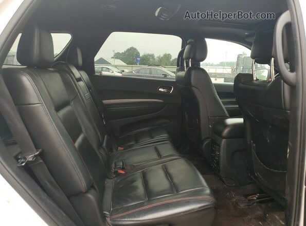 1C4RDJDG0JC409110 2018 DODGE DURANGO White Vista interior trasera