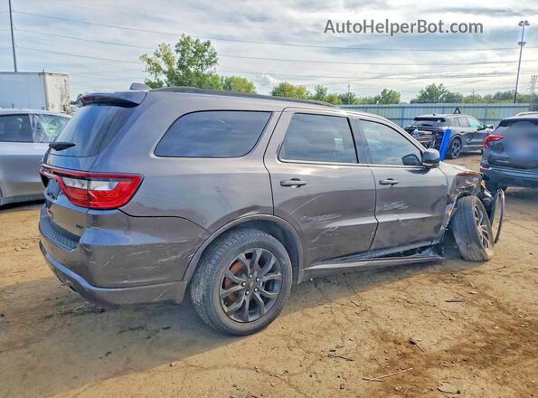 1C4RDJDG0KC848129 2019 DODGE DURANGO Gray Задня права чверть