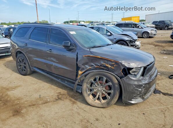 1C4RDJDG0KC848129 2019 DODGE DURANGO Gray Передня права чверть