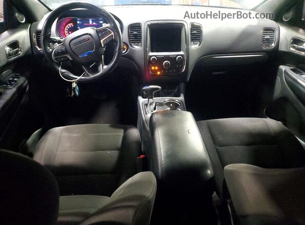 1C4RDJDG2KC576358 2019 DODGE DURANGO Черный Вид панели приборов