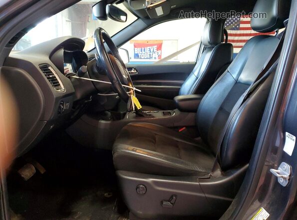 1C4RDJDG2KC780691 2019 DODGE DURANGO Угольный Вид салона спереди