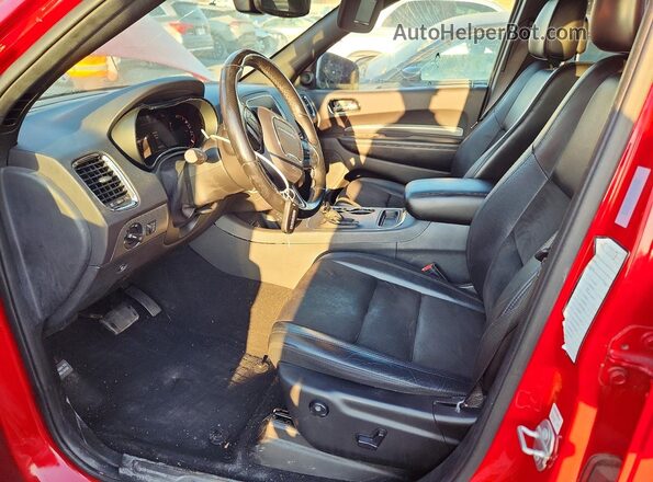 1C4RDJDG2LC261139 2020 DODGE DURANGO Red Вид салону спереду