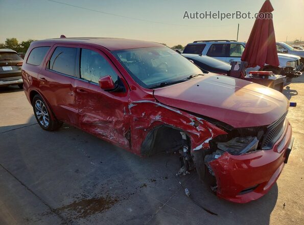 1C4RDJDG2LC261139 2020 DODGE DURANGO Red Передня права чверть
