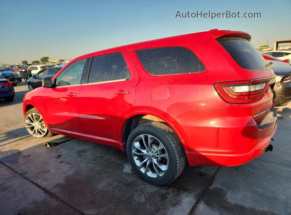 1C4RDJDG2LC261139 2020 DODGE DURANGO Red Задня ліва чверть